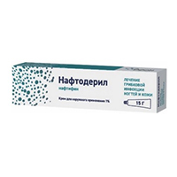 Нафтодерил крем 1% 15г фото