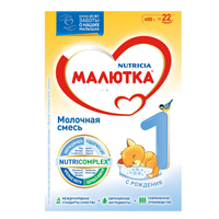 Малютка 1 смесь молочная сухая с пребиотиками 600г фото