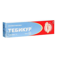 Тебикур крем 1% 15г фото