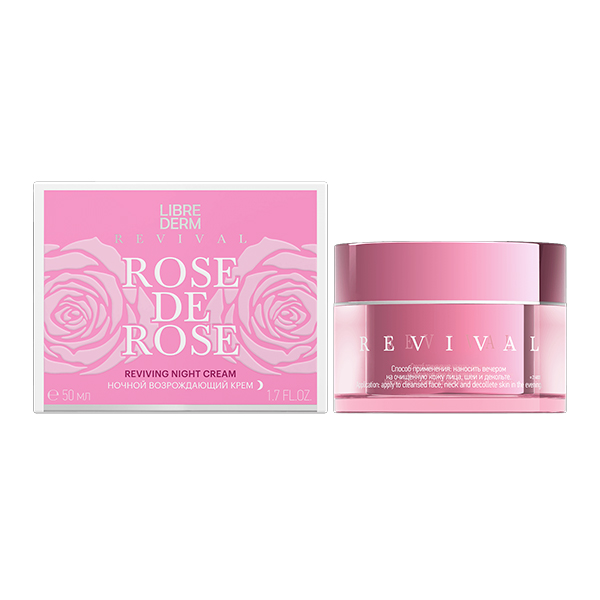 Librederm "Rose de Rose" крем ночной возрождающий 50мл фото