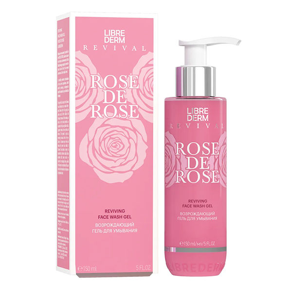 Librederm "Rose de Rose" гель для умывания возрождающий 150мл фото