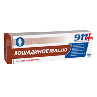911 Ваша служба спасения "Лошадиное масло" крем 100мл фото