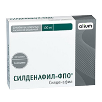 Силденафил-ФПО таблетки 100мг фото
