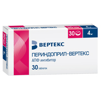 Периндоприл-Вертекс таблетки 4мг фото