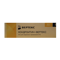 Хондроитин-Вертекс гель 5% 30г фото