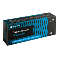 Парацетамол Медисорб таблетки 500мг фото