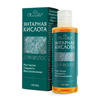 Ополаскиватель для волос "Mirrolla" Янтарная кислота 150мл фото
