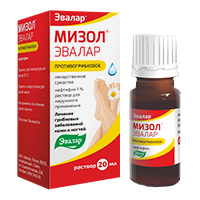 Мизол Эвалар раствор 1% 20мл фото