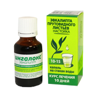 Ингалокс эвкалипт настойка 25мл фото