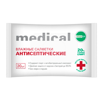 Клинса Medical салфетки антисептические фото