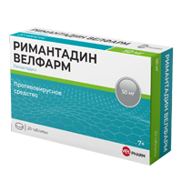 Римантадин Велфарм таблетки 50мг фото