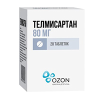 Телмисартан таблетки 80мг фото