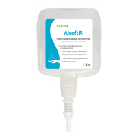 Средство дезинфицирующее &quot;Alsoft R&quot; кожный антисептик 1,2л фото