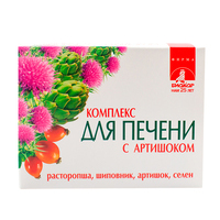 Комплекс для печени "Биокор" с артишоком таблетки массой 0.5г фото