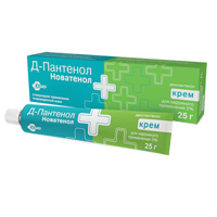 Д-Пантенол Новатенол крем 5% 25г фото