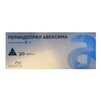 ПЕРИНДОПРИЛ АВЕКСИМА таблетки 4мг фото