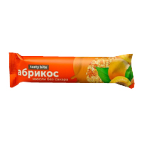 Батончик мюсли "Tasty bite" Абрикосовый 30г фото