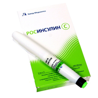 Росинсулин С суспензия для инъекций 100МЕ/мл шприц-ручка 3мл фото