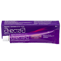 Анеста-А крем 2,5%+2,5% 30г фото