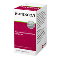 Йогексол раствор для инъекций 240мг йода/мл 20мл фото