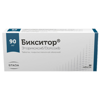 Бикситор таблетки 90мг фото