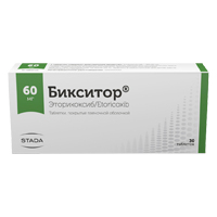 Бикситор таблетки 60мг фото