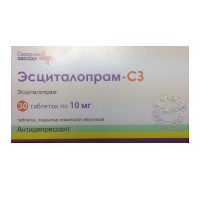 Эсциталопрам-СЗ таблетки 10мг фото