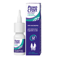 Риностоп Экстра с ментолом и эвкалиптом спрей 22,5мкг/доза 15мл фото