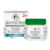 Доктор Вера бальзам Растирка для детей 45г фото