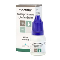 Тизоптан капли глазные 0,3мг/мл+5мг/мл 3мл фото