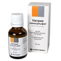 Натрия пикосульфат капли 7,5мг/мл 25мл фото