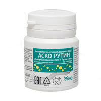 Аскорбиновая кислота+Рутин "Эко" (АскоРутин Эко) таблетки массой 0,33г фото