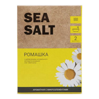 Соль морская "Dr.Aqua" ароматная с микроэлементами Sea Salt "Ромашка" 500г фото