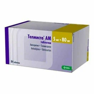 Телмиста АМ таблетки 5мг+80мг фото