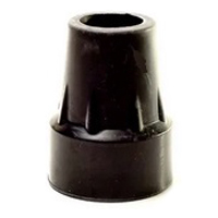 Наконечник "Тривес" CA002 для трости, костыля или ходунков черный диаметр 20мм фото