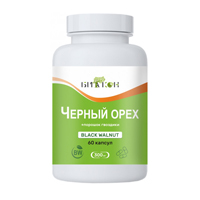 Лист Черного Орех-Экстра &quot;Биакон&quot; Черный орех капсулы по 300мг фото
