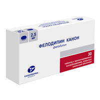 Фелодипин Канон таблетки 2,5мг фото