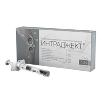 Интраджект средство для замещения синовиальной жидкости 1,5% 2мл фото