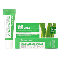 FarmStay "Real Aloe Vera Essential" бальзам для губ суперувлажняющий с алоэ 10мл фото