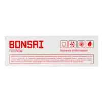 Зубная паста "Bonsai" Fujisnow Бережное отбеливание 105г фото