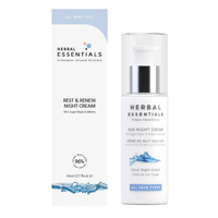 HERBAL ESSENTIALS крем Отдых и расслабление ночной с кленовым сиропом и черникой 50мл фото