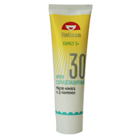 Крем солнцезащитный "Lintisun" для всей семьи SPF30 100мл фото