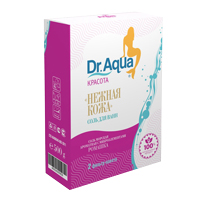 Соль для ванн &quot;Dr.Aqua&quot; Красота &quot;Нежная кожа&quot; Ромашка фильтр-пакет 150г фото