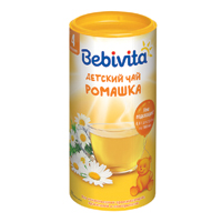 Чай "Bebivita" Ромашка детский гранулированный 200г фото