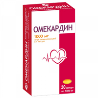Омега-3 90% &quot;Омекардин&quot; капсулы массой 1300мг фото