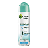 Дезодорант-антиперспирант "Garnier" Mineral "Невидимый. Ледяная свежесть" спрей 150мл фото