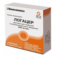 Логацер раствор для инъекций 250мг/мл 4мл фото