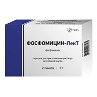Фосфомицин-ЛекТ порошок 3г/8г фото