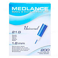 Ланцеты "Medlance Plus" Universal 21G 1,8мм фото