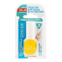 Средство для ногтей "Zinger" Bee happy oil средство для ухода за кутикулой "Люкс" (NC-21/SR14) 14мл фото